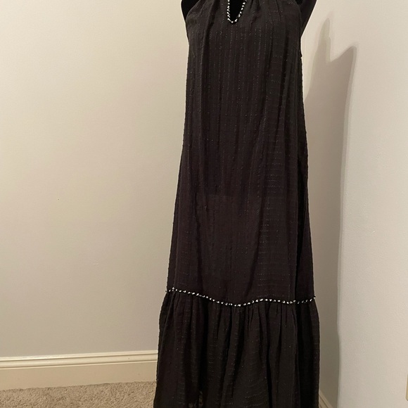 Flowy black sheer dress size sm/md - Picture 4 of 5